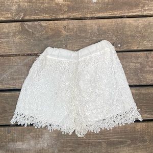 Stretchy Laced Shorts Size S